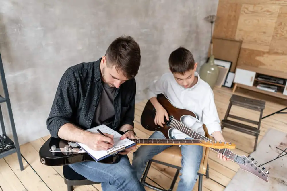 Teaching Guitar Lessons